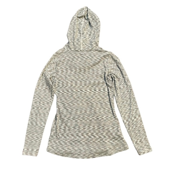 Columbia Sage Green and Grey Heather Pullover Stretch Long Sleeve Hoodie Medium - Picture 8 of 13